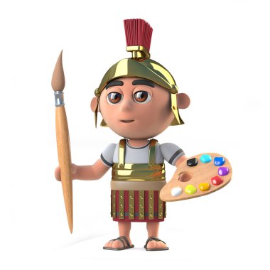 3d Roma askeri boya seviyor