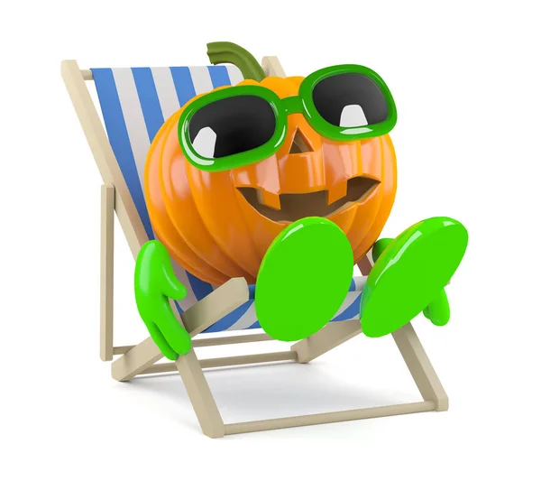 3d Pumpkin holiday — Stock Photo, Image