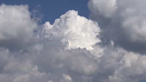 Timelapse Nuvens Tempestuosas Dramáticas Céu Nublado Vista Chuvosa Lapso Tempo — Vídeo de Stock