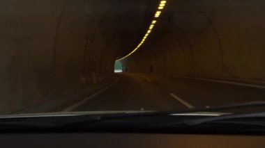 Otobanda Trafik Sürücü Aracı, Yol Tüneli, Metro, Sürücü Sürücüsü Pov