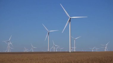 4K Yel değirmenleri, Rüzgar Türbini, Tarım Buğday Sahası Üretici Gücü, Elektrik