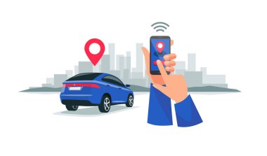 Akıllı Telefon Uygulaması Üzerinden Uzaktan Kumandalı Bağlantılı Araç Paylaşım Hizmeti
