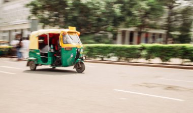 Moto Rickshaw, Yeni Delhi, Hindistan.