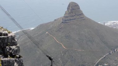 Teleferik artan Masa Dağı