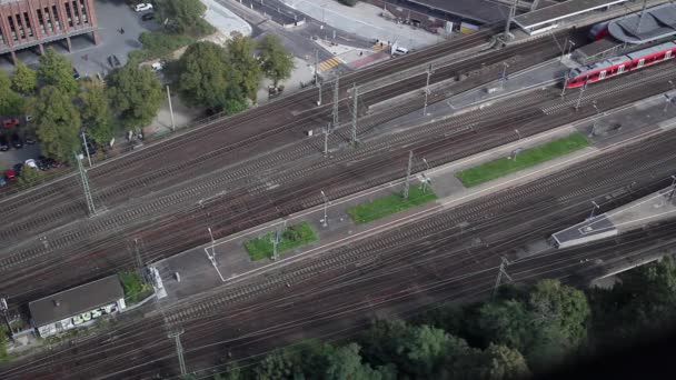 Vídeo Estação Ferroviária Areal — Vídeo de Stock