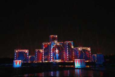 Karnaval ışık ve selam