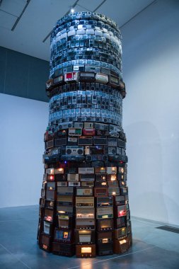 London, Büyük Britanya - 12 Mayıs: Fuar Tate modern Galerisi'nde 12 Mayıs 2018 Londra'da