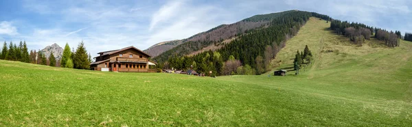 Vratna Slowakei April 2018 Ferienhaus Auf Grun Mala Fatra Nationalpark — Stockfoto