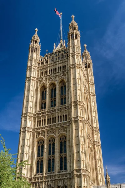 Victoria Tower Palace Westminster London United Kingdom — Stock Photo, Image