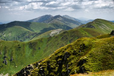 Güzel dağ manzarası - düşük Tatras, Slovakya