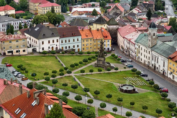 Kremnica Slowakei Juli Zentrum Der Stadt Kremnica Juli 2018 Kremnica — Stockfoto