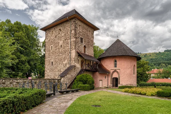 Torre Norte Del Castillo Ciudad Kremnica Eslovaquia —  Fotos de Stock