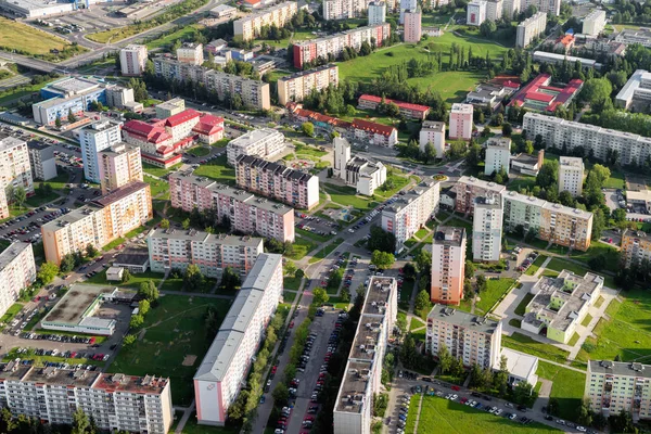 Poprad Slovakya Temmuz Merkezi Şehrin Üzerinde Temmuz 2018 Yılında Poprad — Stok fotoğraf