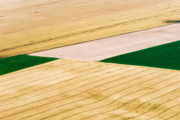 Landwirtschaft Von Oben Ackerland — Stockfoto