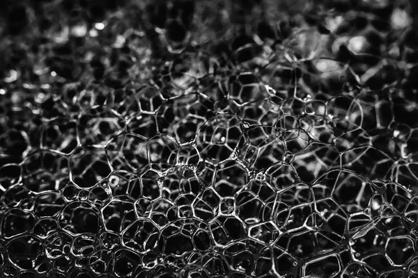 Abstraktní Černá Bílá Struktura Foto Makro — Stock fotografie