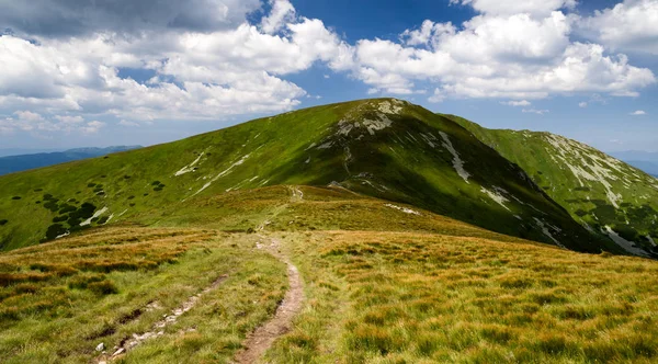 Krásná Horská Krajina Hill Chabenec Regionu Nízké Tatry Slovensko — Stock fotografie
