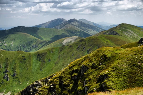 Гарними Гірськими Пейзажами Низькі Татри Словаччина — стокове фото