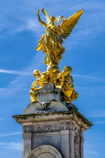 Angel Top Victoria Memorial London Great Britain — Stock Photo, Image