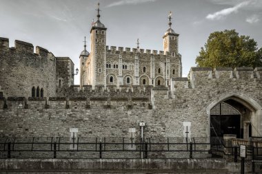 Londra - akşam ışığı tarihi kalede