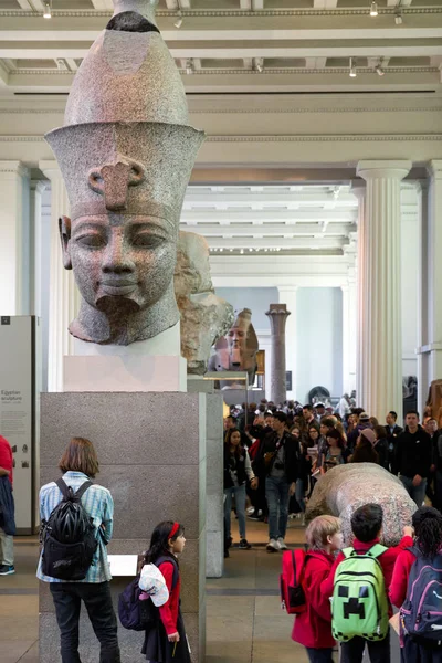 London Vereinigtes Königreich Mai 2018 Statue Des Ägyptischen Königs Amenhotep — Stockfoto