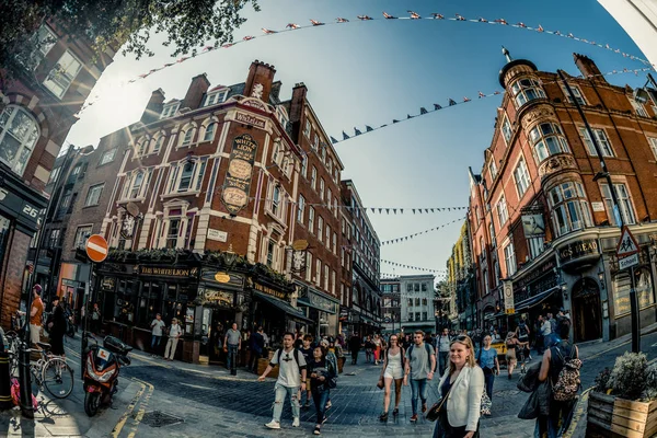 London United Kingdom May People Shops Streets London May 2018 — Stock Photo, Image