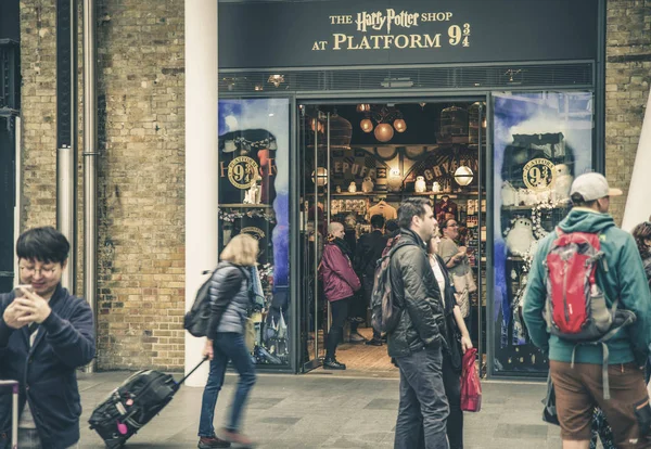 London United Kingdom May Harry Potter Shop Platform King Cross — Stock Photo, Image