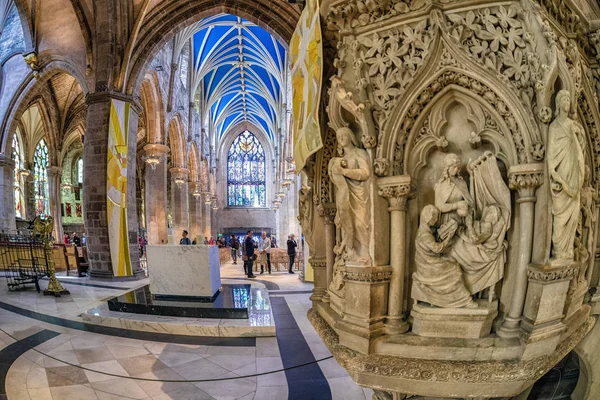 Edinburgh Scotland May Interior Giles Cathedral May 2018 Edinburgh — Stock Photo, Image