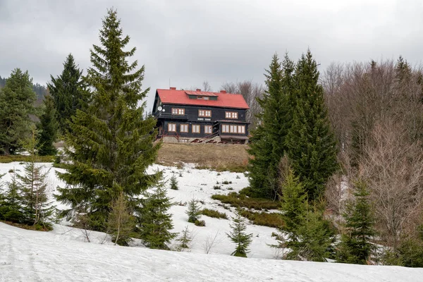 Turcianske Klacany Nisan Mala Fatra Milli Park Nisan 2018 Yılında — Stok fotoğraf