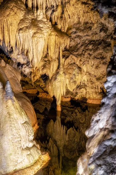Tatranska Kotlina Slovaquie Septembre Lac Dans Grotte Belianska Septembre 2018 — Photo
