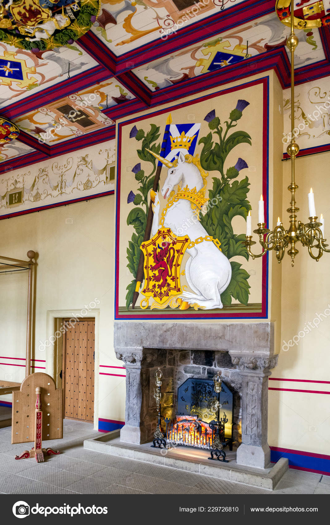Stirling Scotland May Interior Stirling Castle May 2018