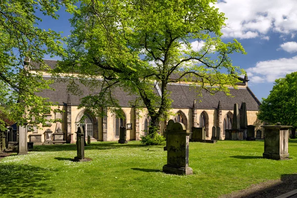 Edinburgh Escotlândia Maio Cemitério Greyfriars Kirkyard Maio 2019 Edimburgo — Fotografia de Stock