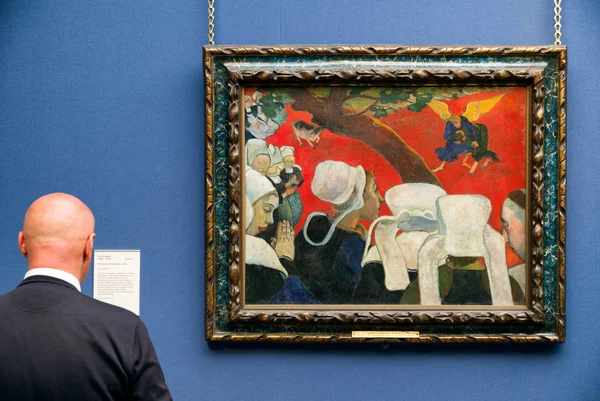 Edinburgh Écosse Mai Peinture Paul Gauguin Dans Galerie Nationale Écossaise — Photo
