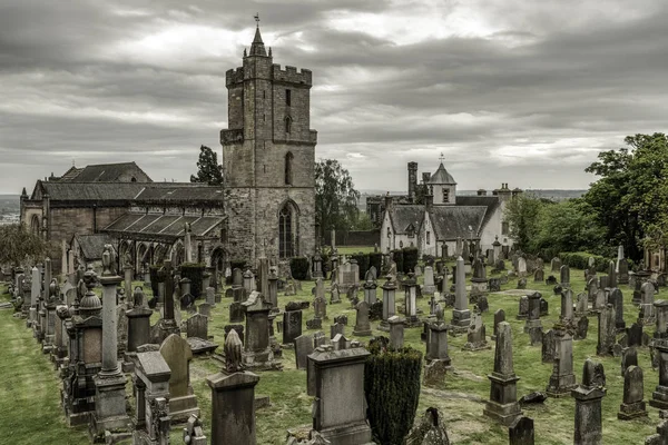 Stirling Scotland Mayo Antiguo Cementerio Real Iglesia Santa Ruda Mayo —  Fotos de Stock