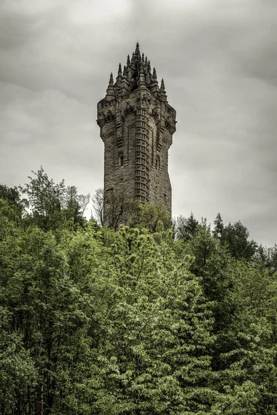 Monumento Nacional Wallace Stirling Escocia — Foto de Stock