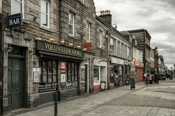 Fort William Scotland May Shops Centre City May 2018 Fort — Stock Photo, Image