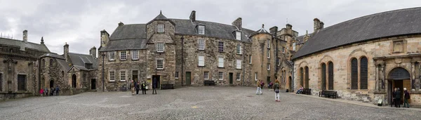 Stirling Scotland Mayo Vista Panorámica Patio Del Castillo Stirling Mayo —  Fotos de Stock