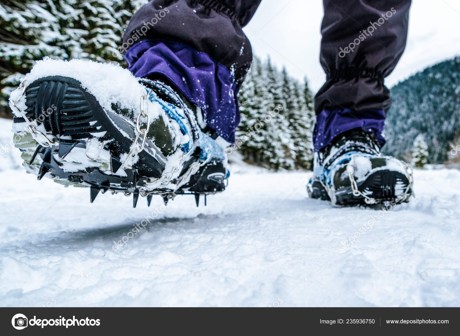 crampons hiking