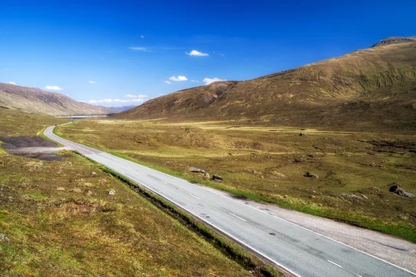 Straße Glen Shiel Schottische Natur Schottland — Stockfoto