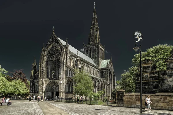 苏格兰格拉斯哥大教堂 — 图库照片