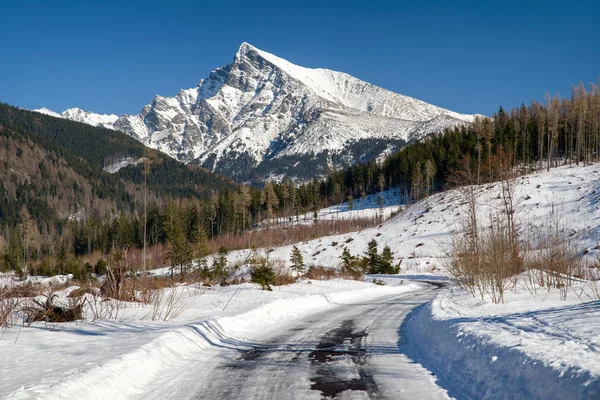 Пік Krivan у Високі Татри, Словаччина — стокове фото