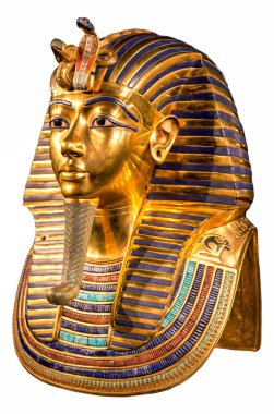Tutankhamun's burial mask clipart