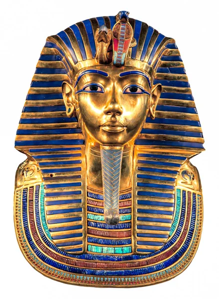 La máscara de entierro de Tutankamón — Foto de Stock