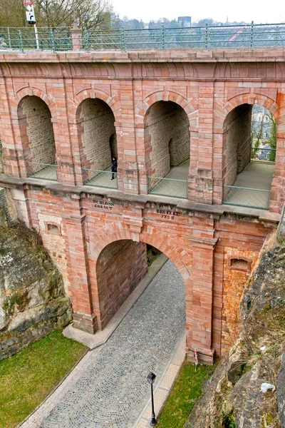 Casemates du Bock, Luxembourg — Stock fotografie