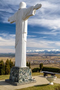 Klin, Slovakya 'da Isa Mesih 'in heykeli