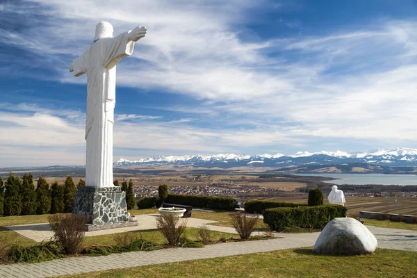 Estatua de Jesucristo en Klin, Eslovaquia —  Fotos de Stock