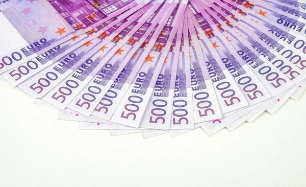 500 pénzt eurobankjegyek — Stock Fotó