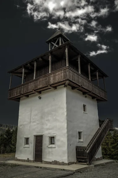 Lookout Veza in village Velke Borove, Slovakia — Stock Photo, Image