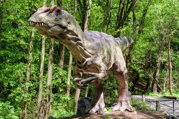 Modell der Dinosaurier-Allosaurier — Stockfoto