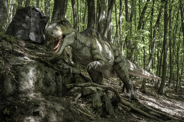 Dinosar im Dinopark — Stockfoto