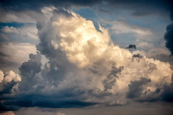 Grand Nuage Été Sur Ciel — Photo